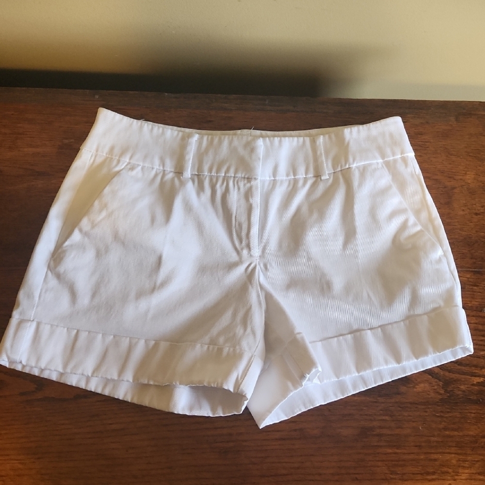 Women's White Shorts